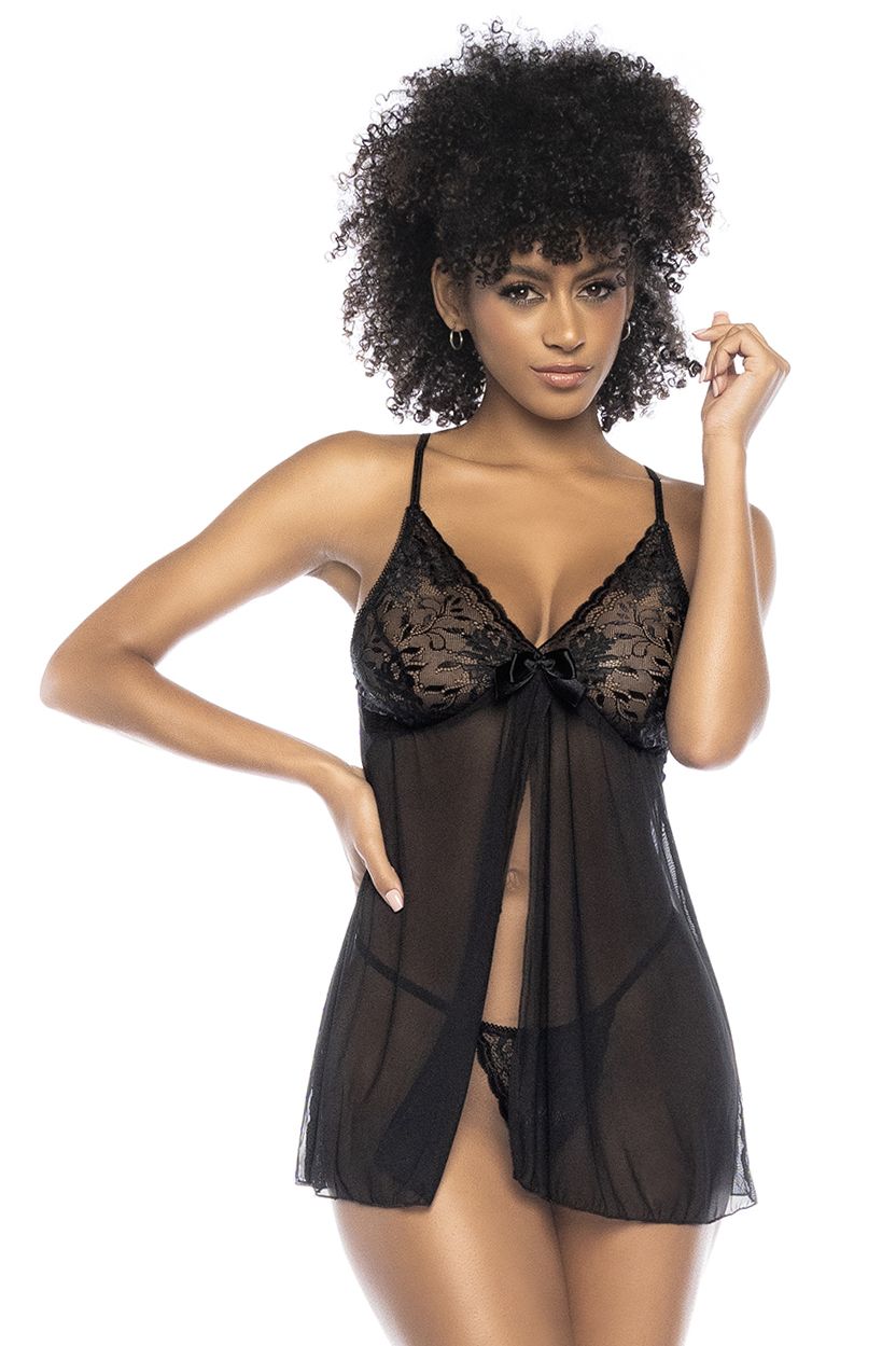 Mapale 7501 Babydoll Farbe Schwarz