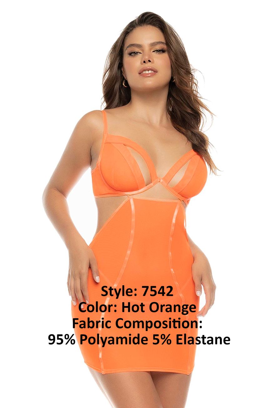 Nuisette 2 en 1 Mapale 7542 Arcadia Couleur Orange vif