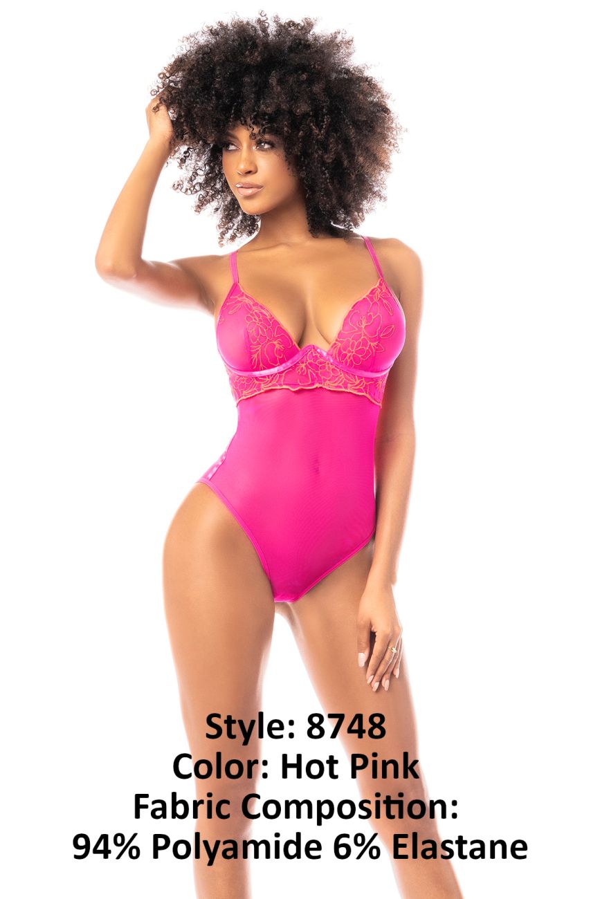 Body Mapale 8748 Couleur Rose Vif