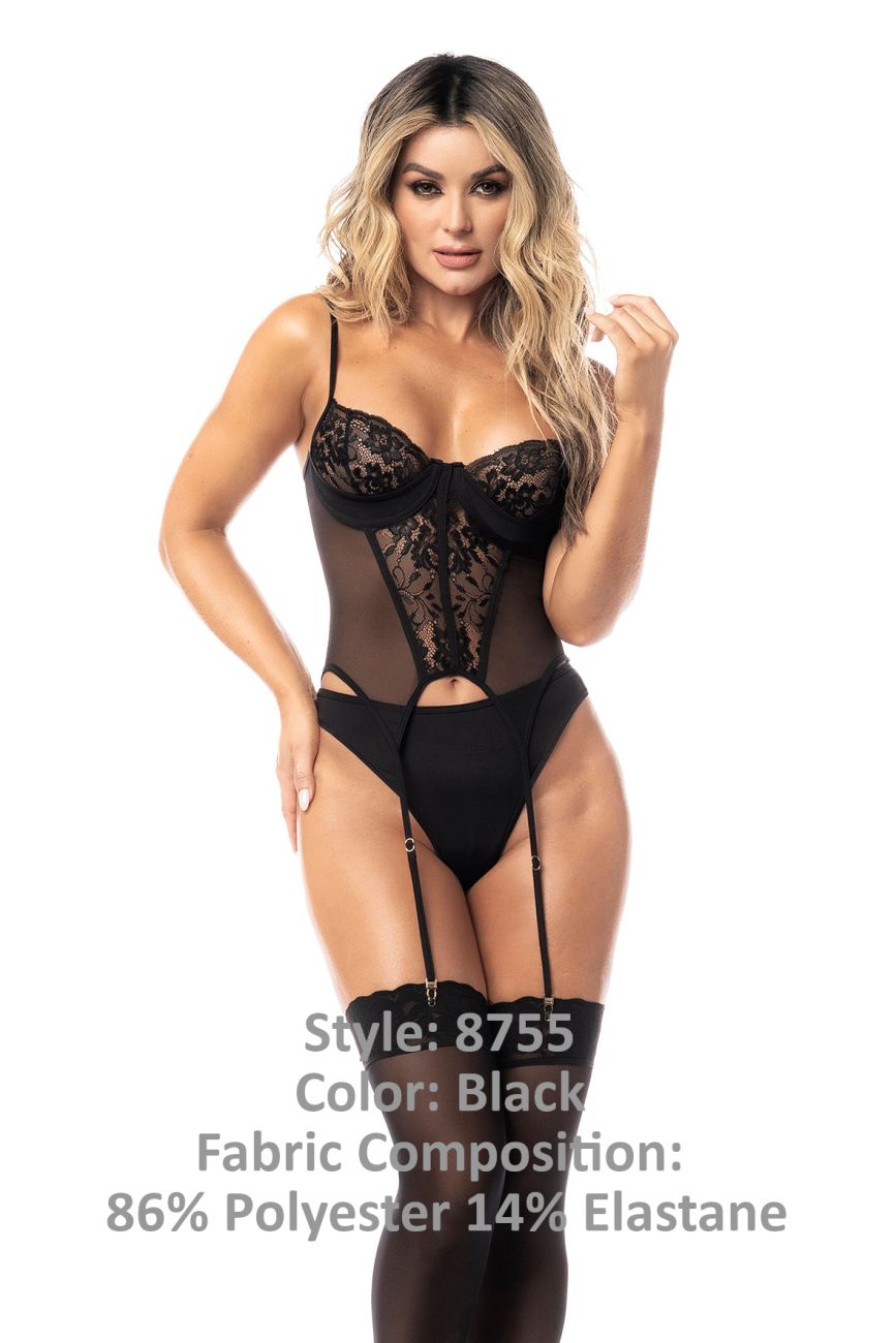 Mapale 8755 Two Piece Set Color Black