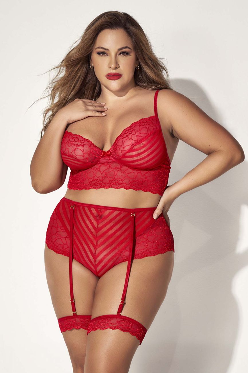 Ensemble de deux pièces Mapale 8815X Couleur rouge