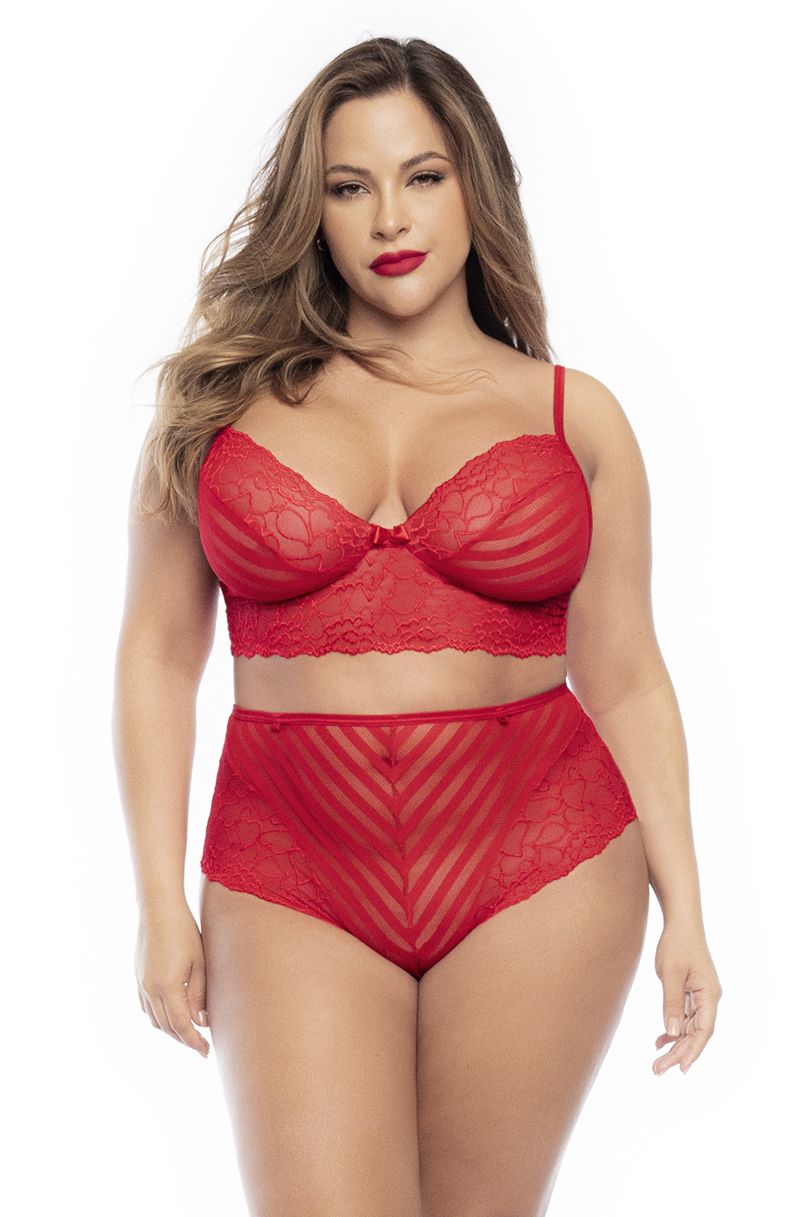 Ensemble de deux pièces Mapale 8815X Couleur rouge