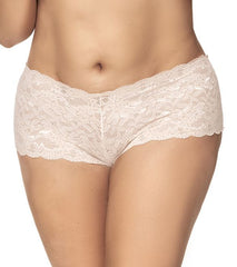 Mapale 90X Spitzen-Boyshort Farbe Elfenbein