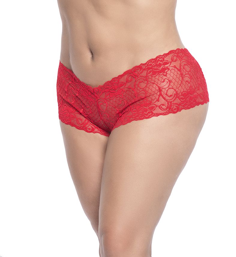 Mapale 90X Lace Boyshort Color Red