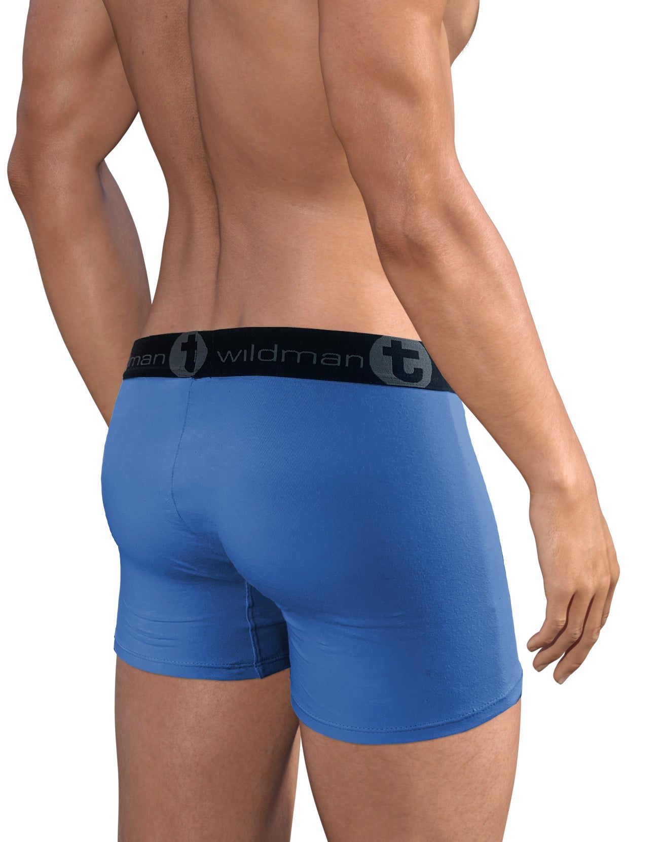 Big Boy Pouch 5" Inseam Boxer Brief Dark Blue - EricSaloDesign.com