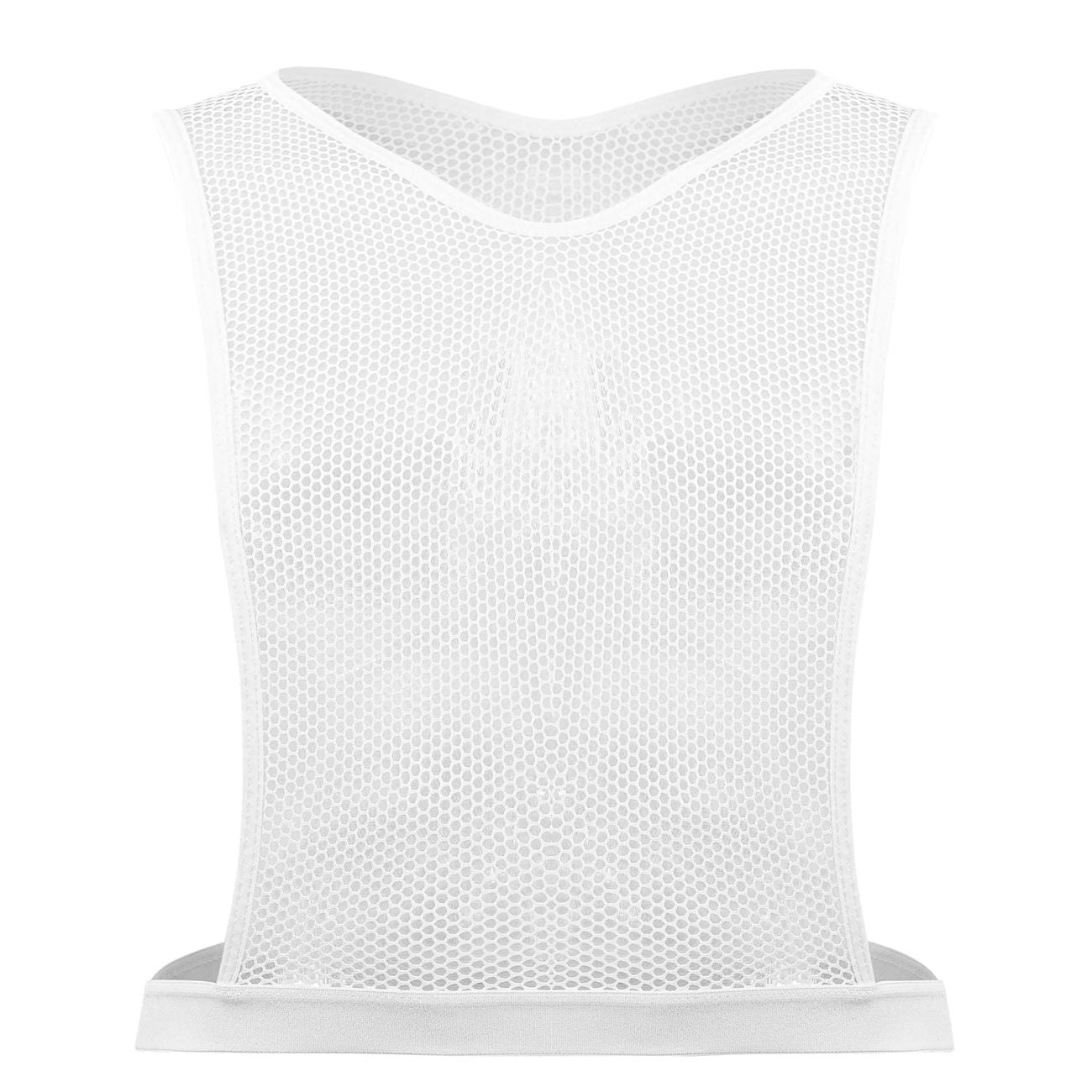 PLURAL PL007 Crop Top Farbe Weiß