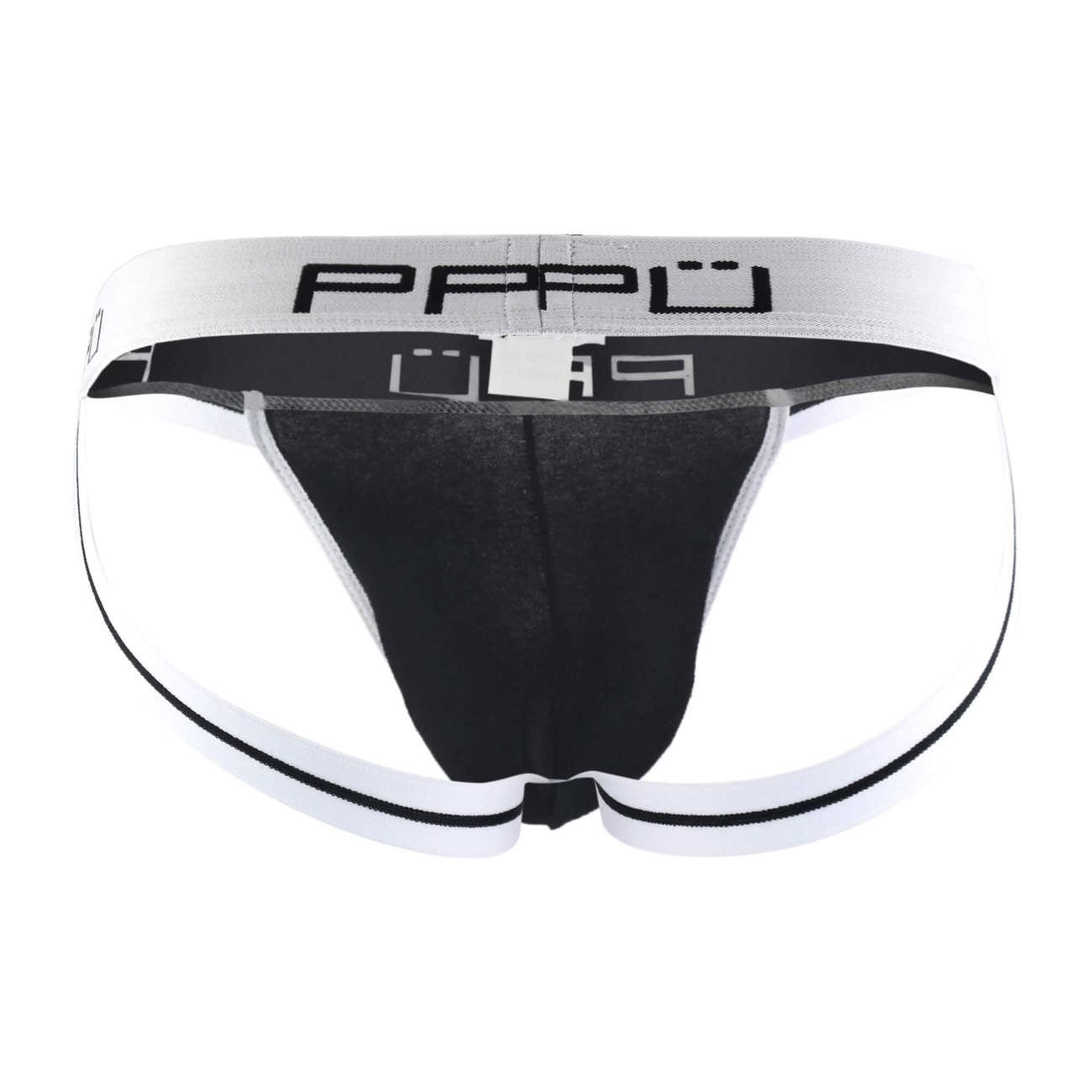 PPU 0965 Jockstrap Couleur Blanc-Noir