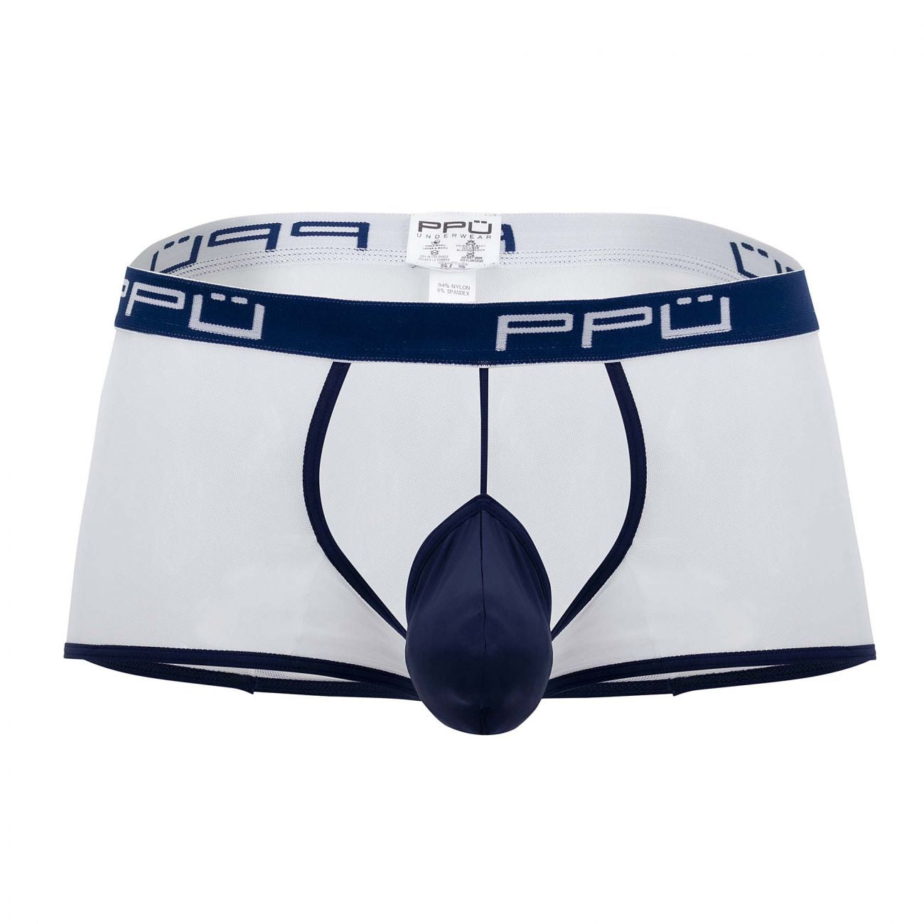 PPU 2108 Floater-Mesh Trunks Color White