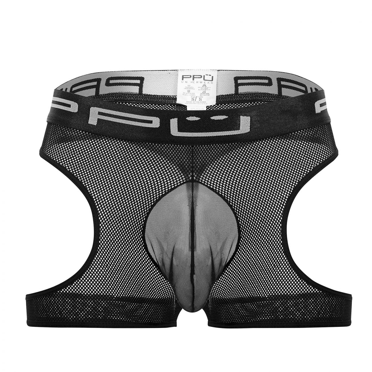 PPU 2111 Garter Trunks Color Black