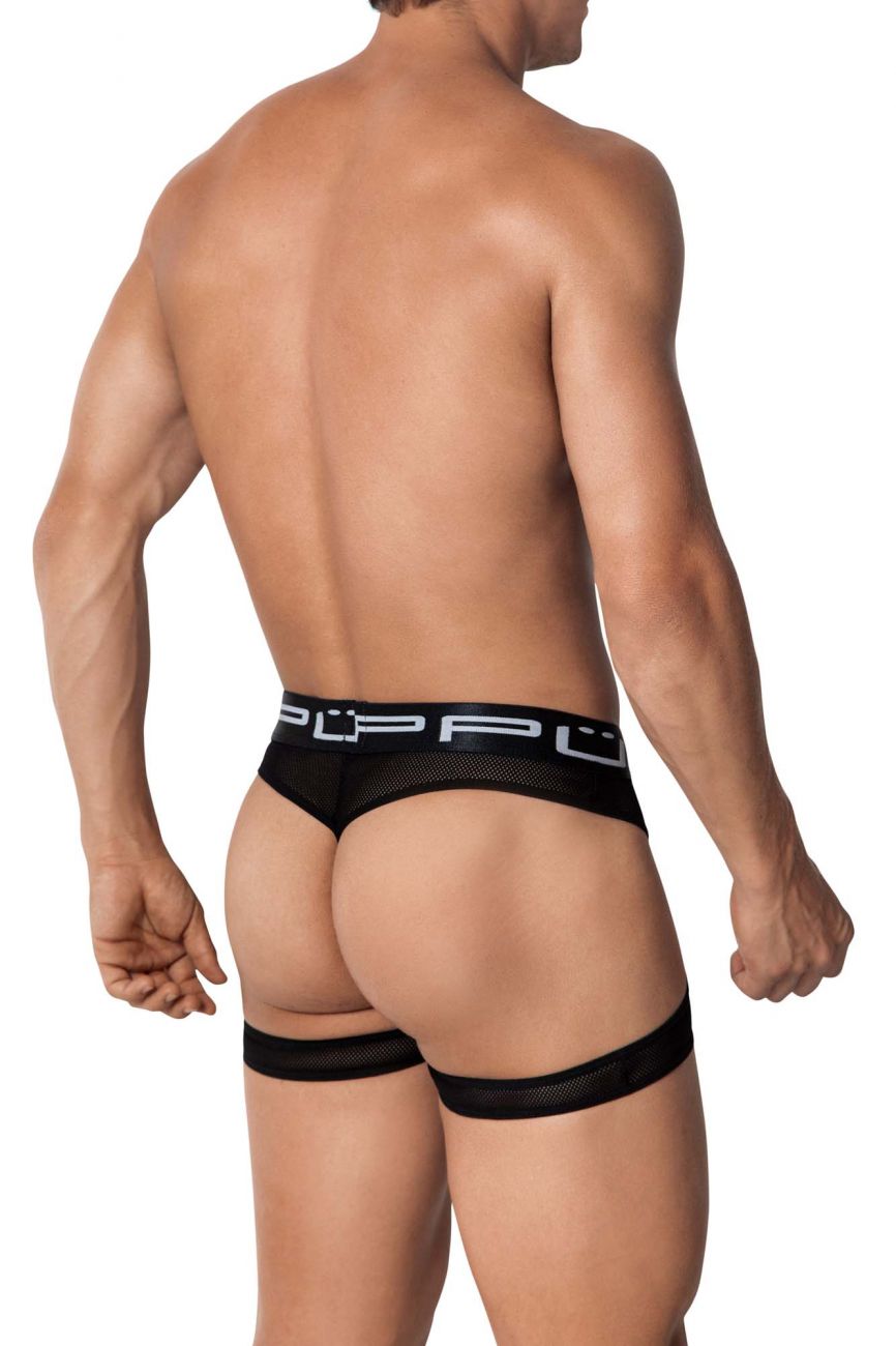 PPU 2111 Garter Trunks Color Black