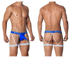 PPU 2114 Garter Thongs Color Blue