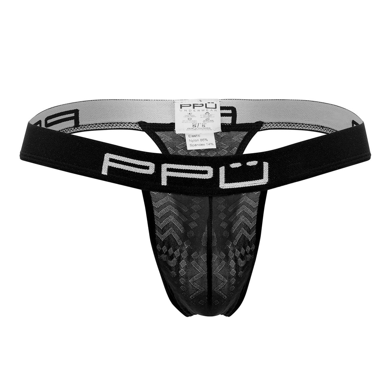 PPU 2301 Bulge Thongs Color Black