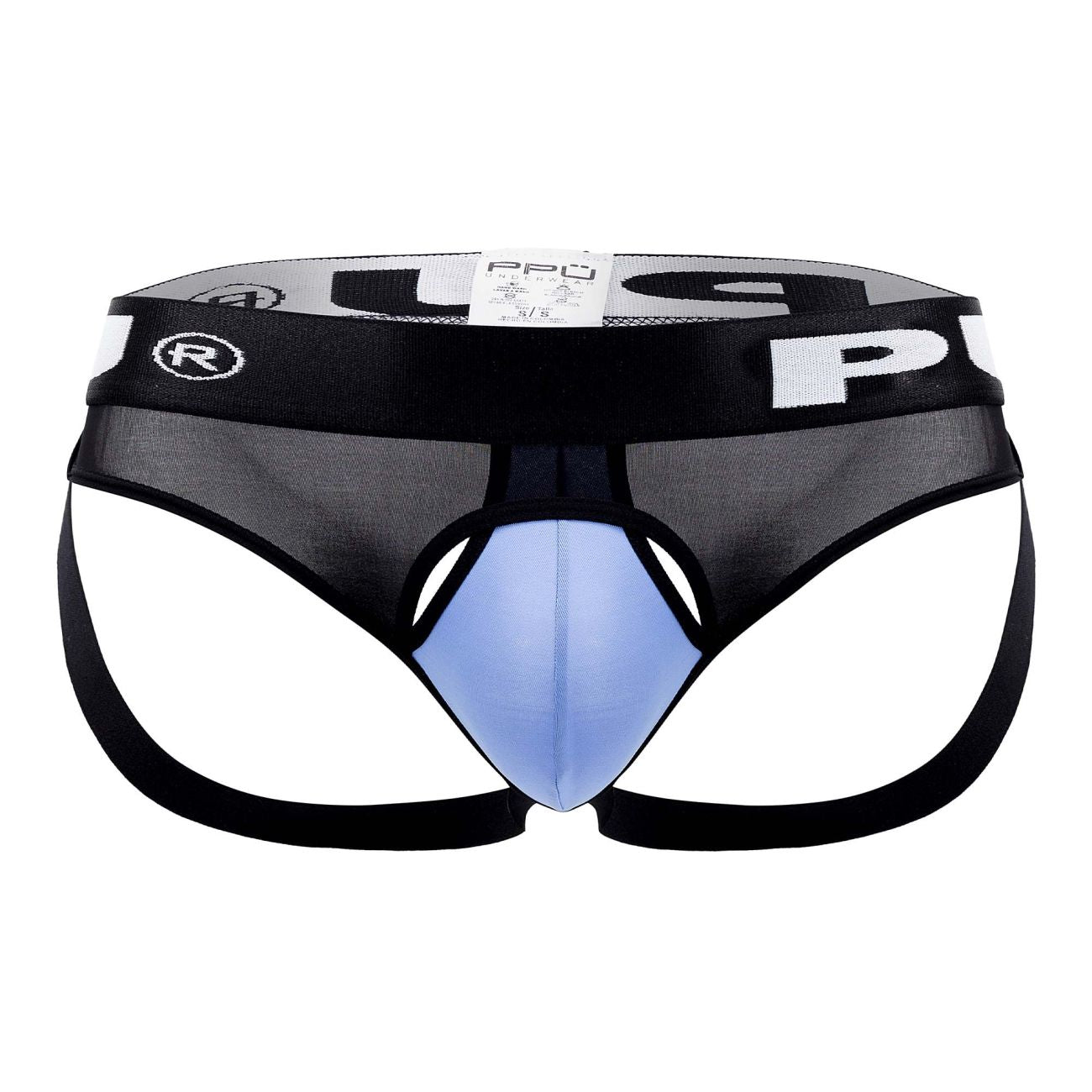 PPU 2307 Ball Lifter Jockstrap Color Blue