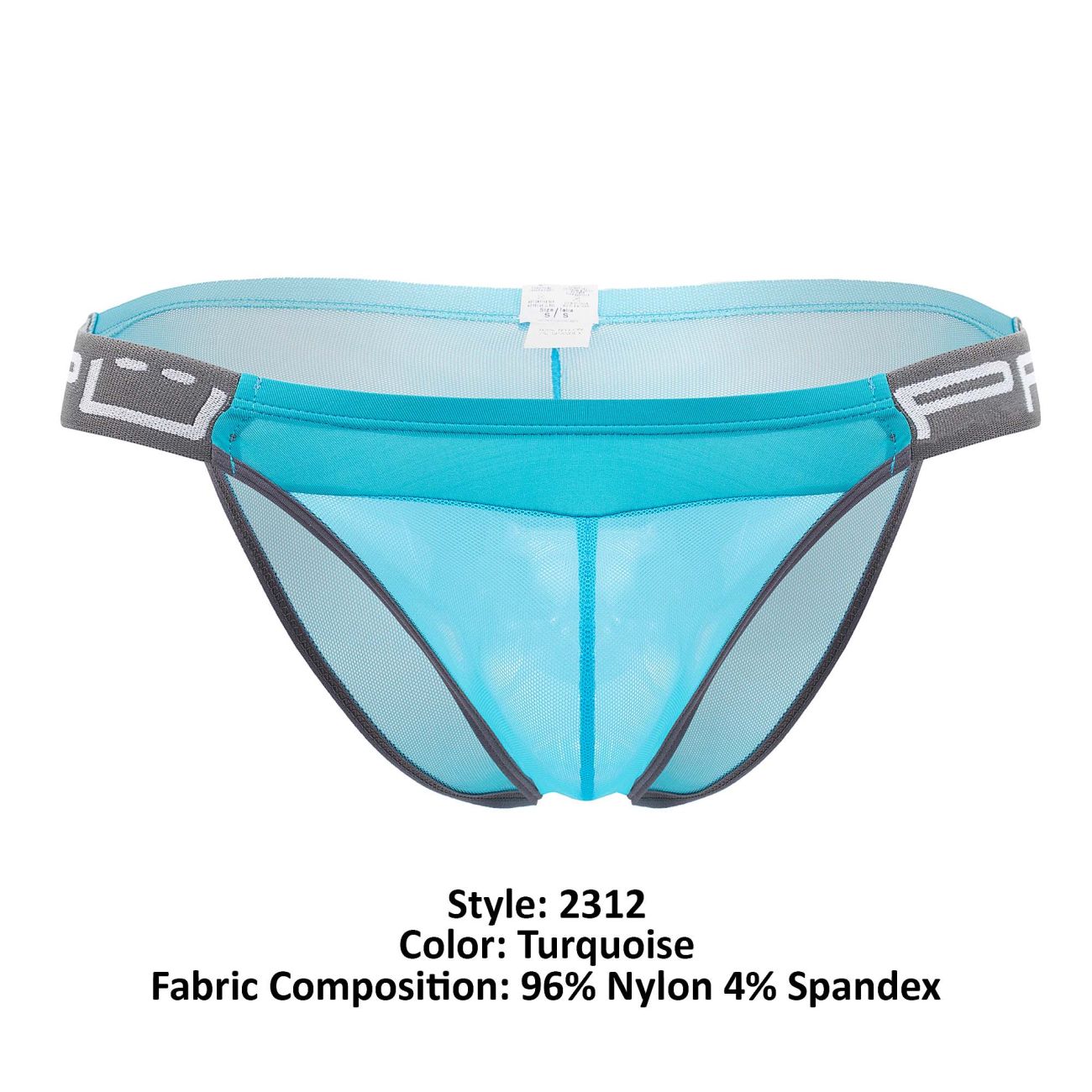 PPU 2312 Mesh Bikini Farbe Türkis