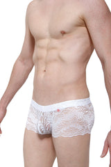 Boxer PetitQ Dentelle Ereac Blanc