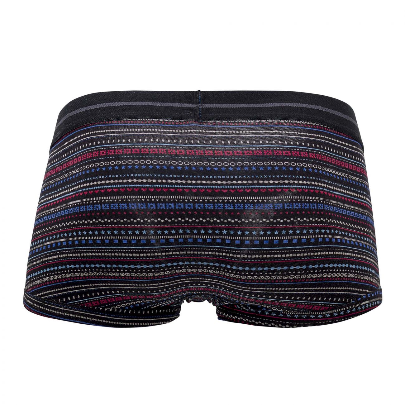 Papi 554569-968 Pencil Stripes Brazilian Trunks Color Black-Blue