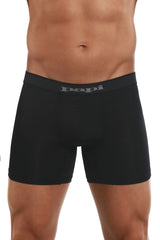 Papi 626185-962 Cool2 2PK Solid Boxer Briefs Color Black-Gray