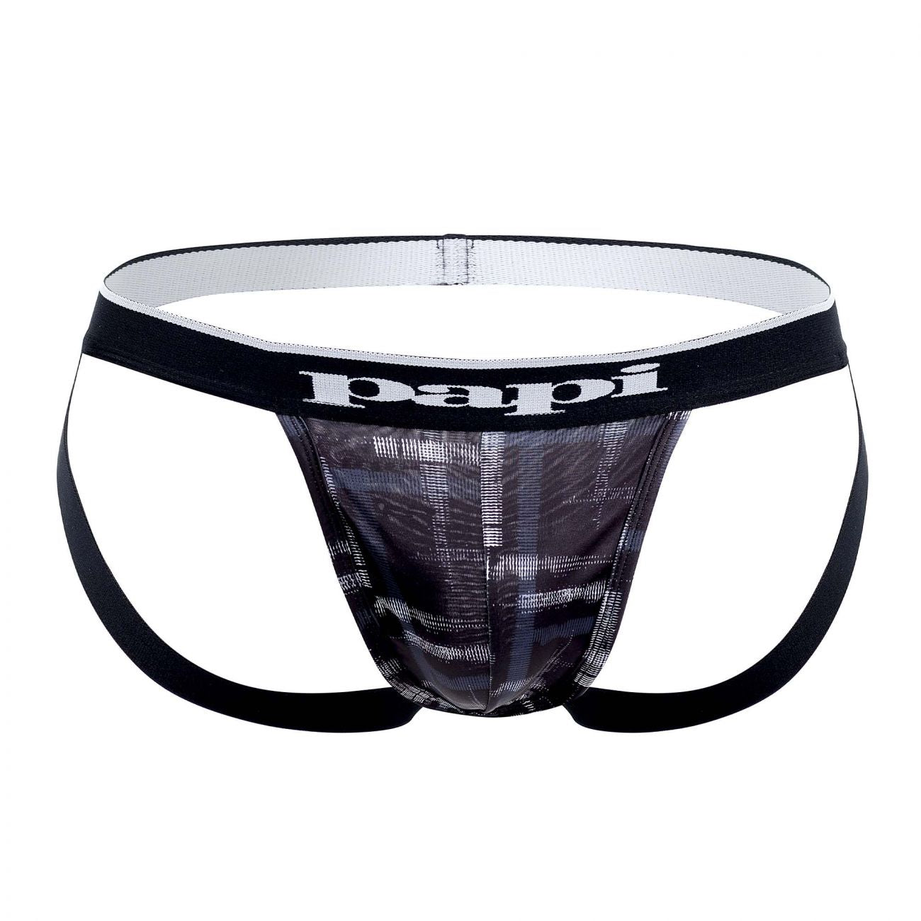 Jockstrap Papi UMPA006 2PK Couleur Noir-Gris