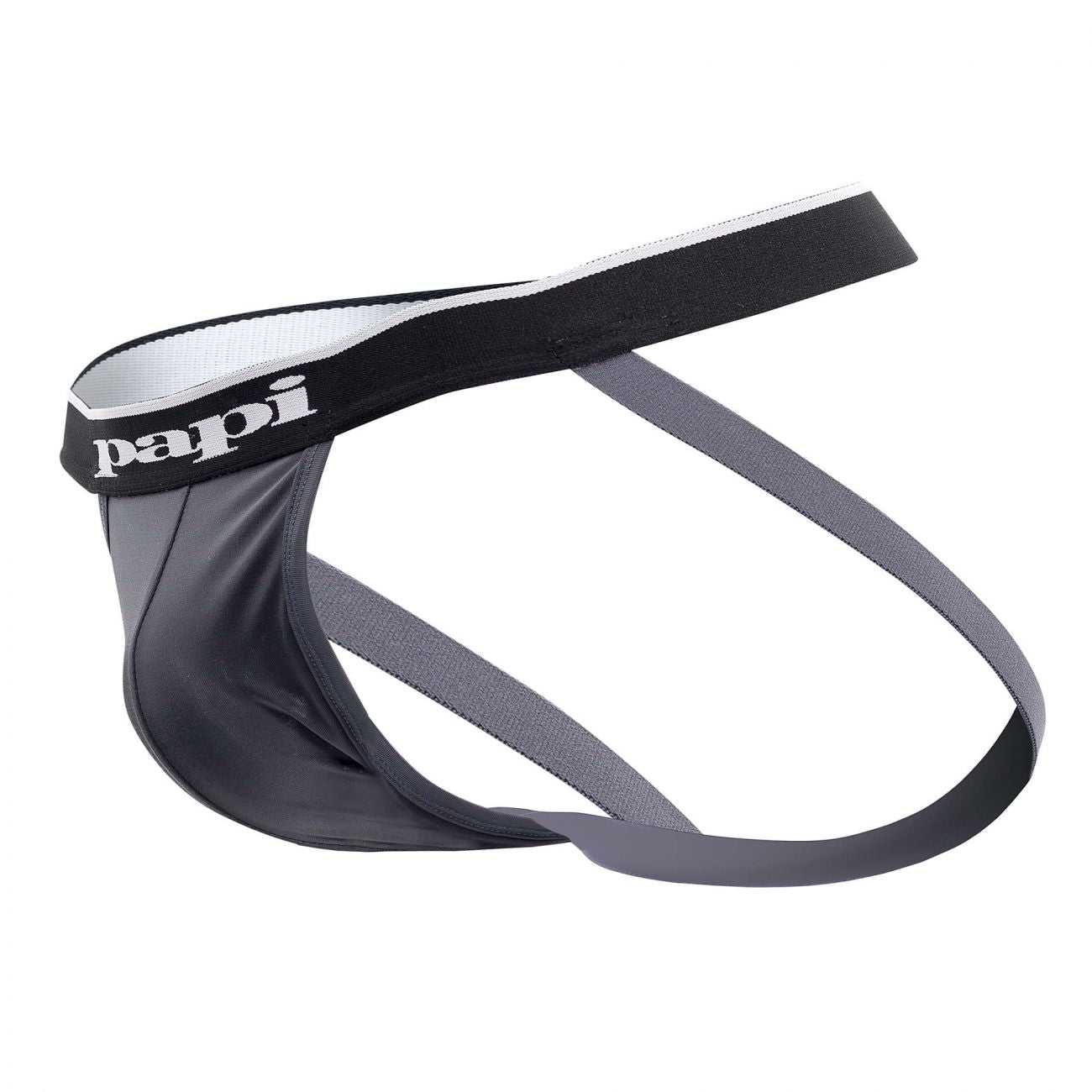 Jockstrap Papi UMPA006 2PK Couleur Noir-Gris