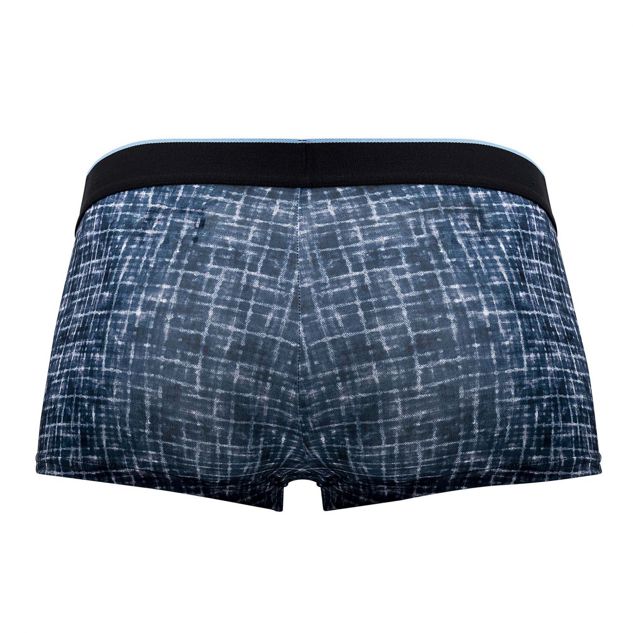 Papi UMPA048 2PK Microflex Brazilian Trunks Color Blue-Texture