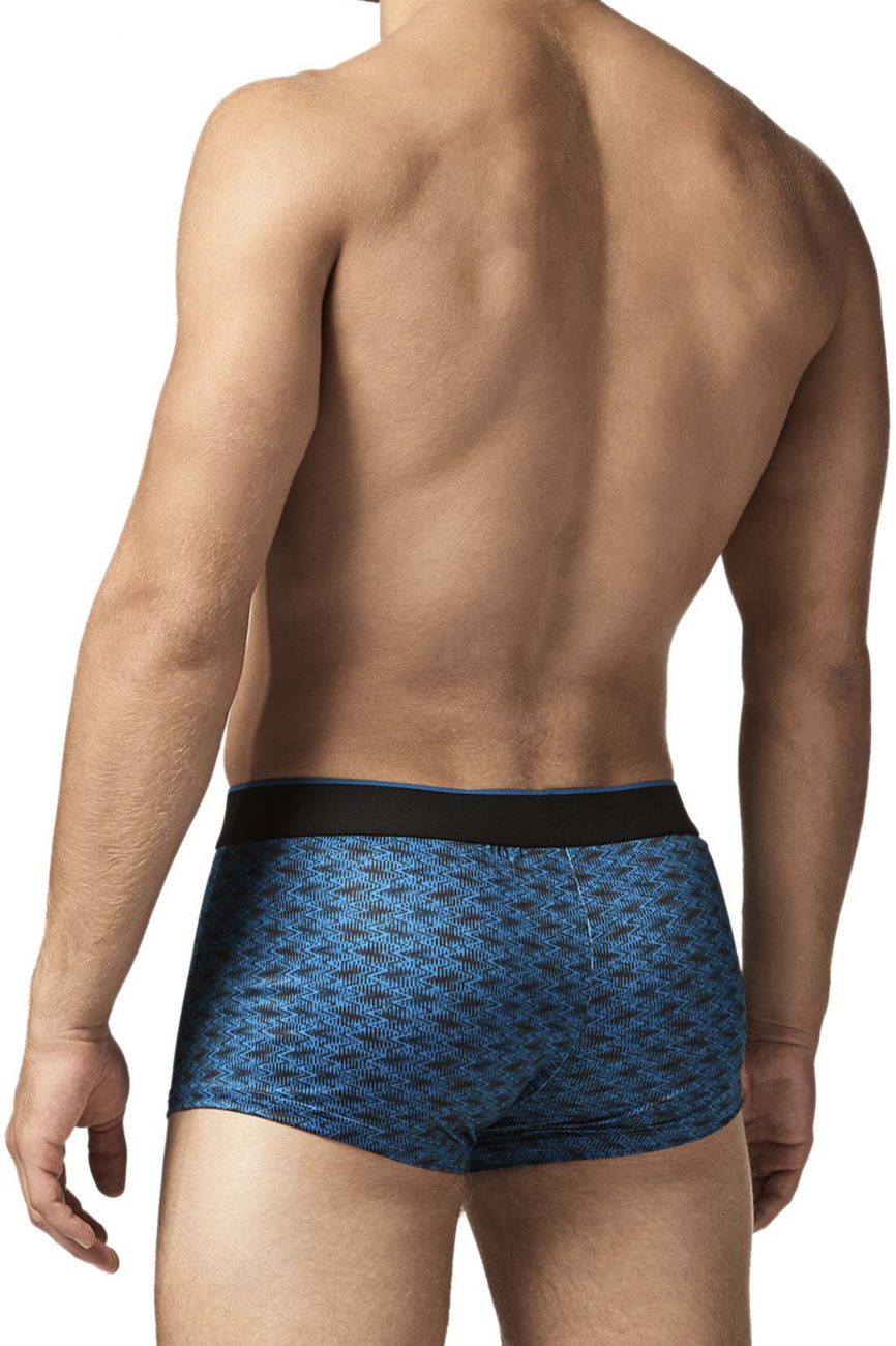 Papi UMPA048 2PK Microflex Brazilian Trunks Farbe Teal-Graphic