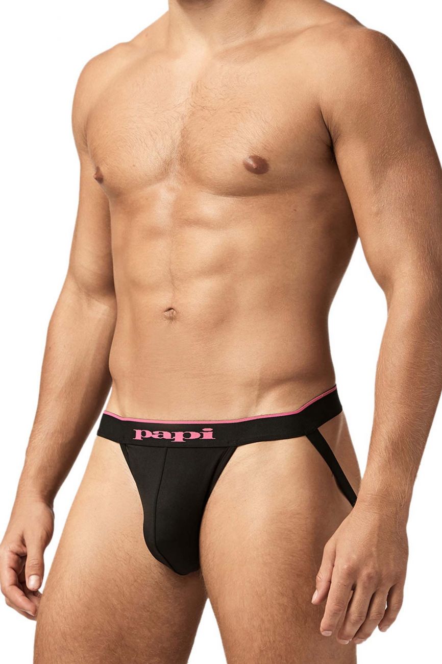 Papi UMPA049 2PK Microflex Jockstrap Farbe Beerentextur