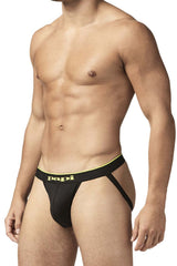 Jockstrap Papi UMPA049 2PK Microflex Couleur Charbon-Graphique