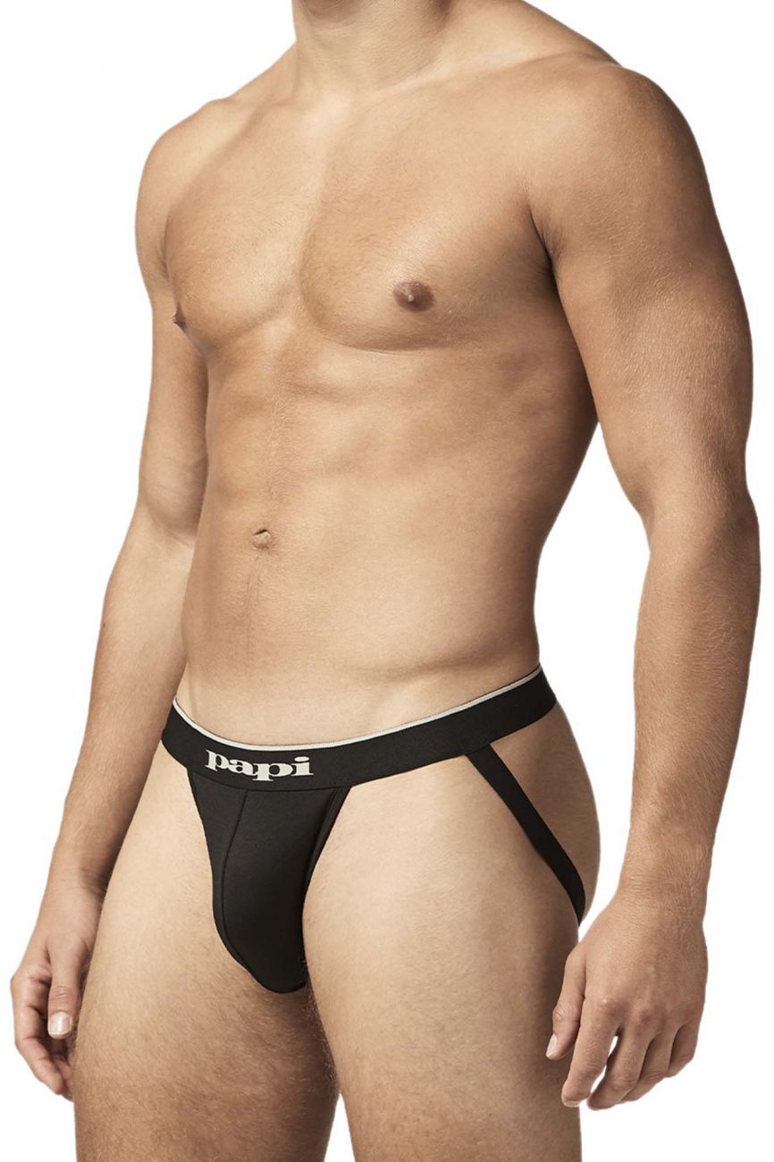 Jockstrap Papi UMPA049 2PK Microflex Couleur Gris-Texture