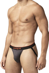 Jockstrap Papi UMPA049 2PK Microflex Couleur Rouge-Léopard