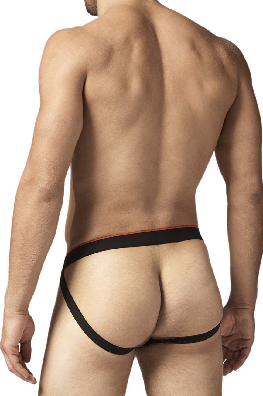 Jockstrap Papi UMPA049 2PK Microflex Couleur Rouge-Léopard