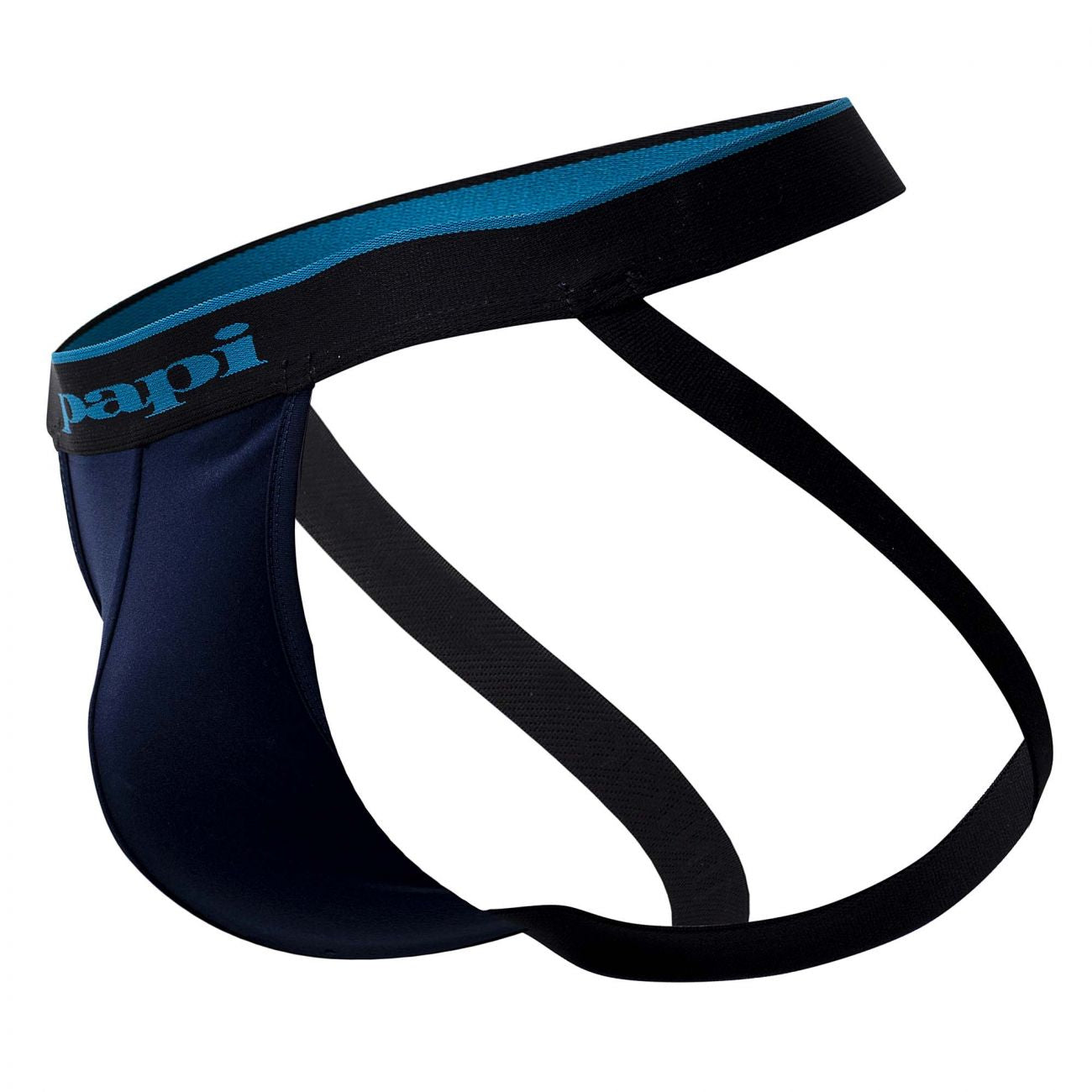 Jockstrap Papi UMPA049 2PK Microflex Couleur Bleu sarcelle-Graphique