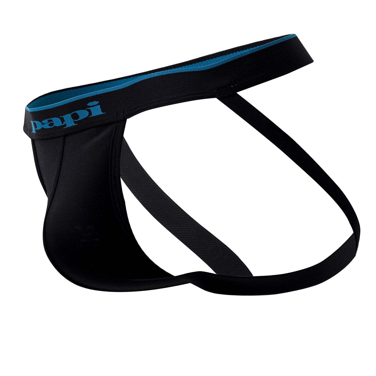 Jockstrap Papi UMPA049 2PK Microflex Couleur Bleu sarcelle-Léopard