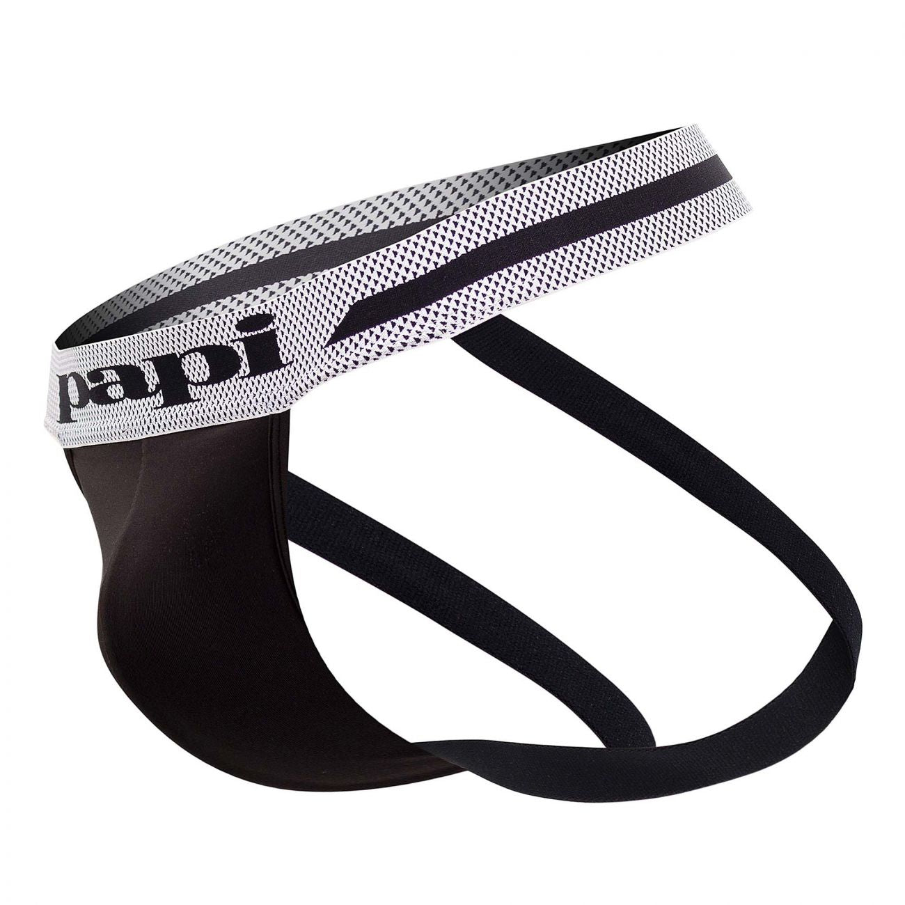 Jockstrap Papi UMPA081 2PK Microflex Couleur Tropical-Noir