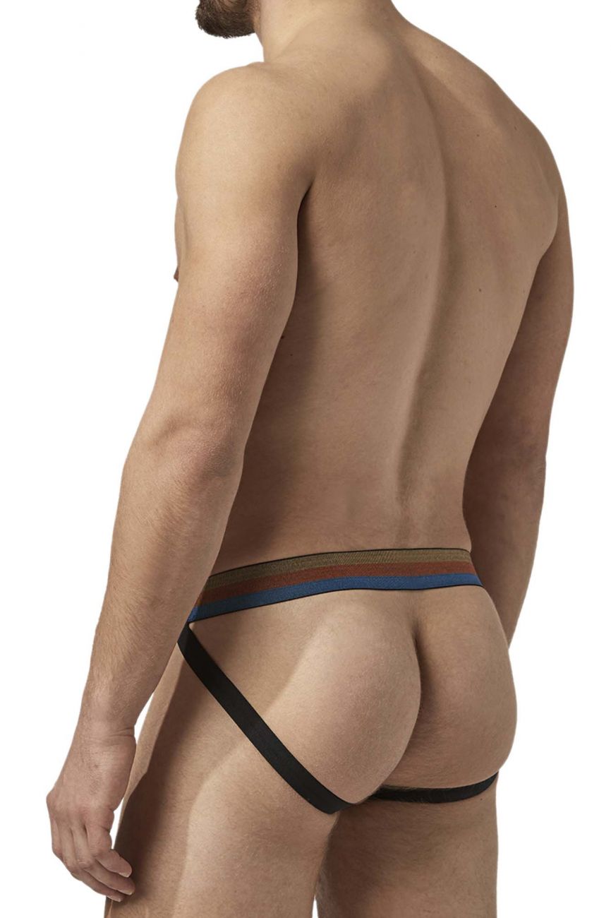 Papi UMPA087 2PK Microflex Jockstrap Farbe Blau-Schwarz