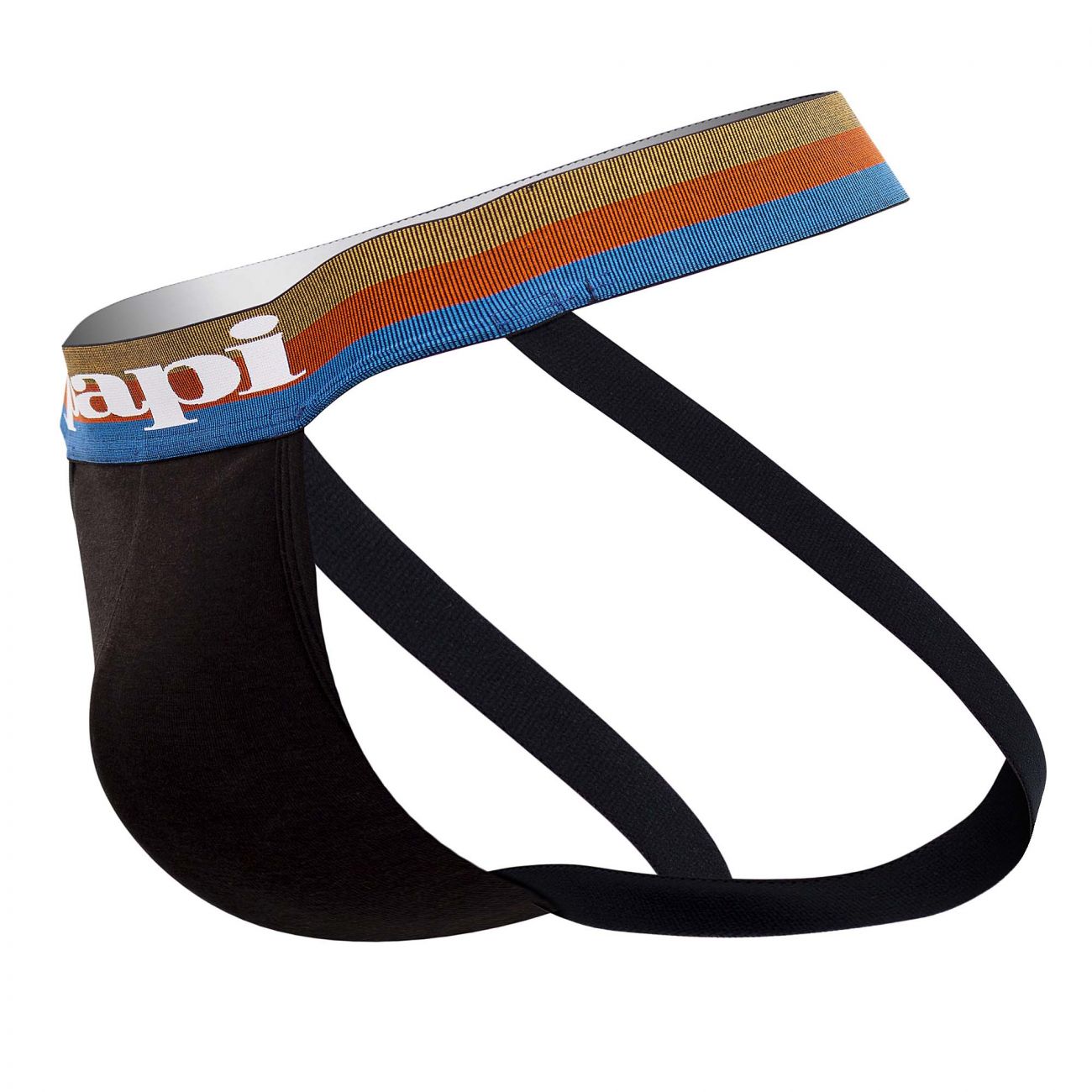 Papi UMPA087 2PK Microflex Jockstrap Farbe Blau-Schwarz