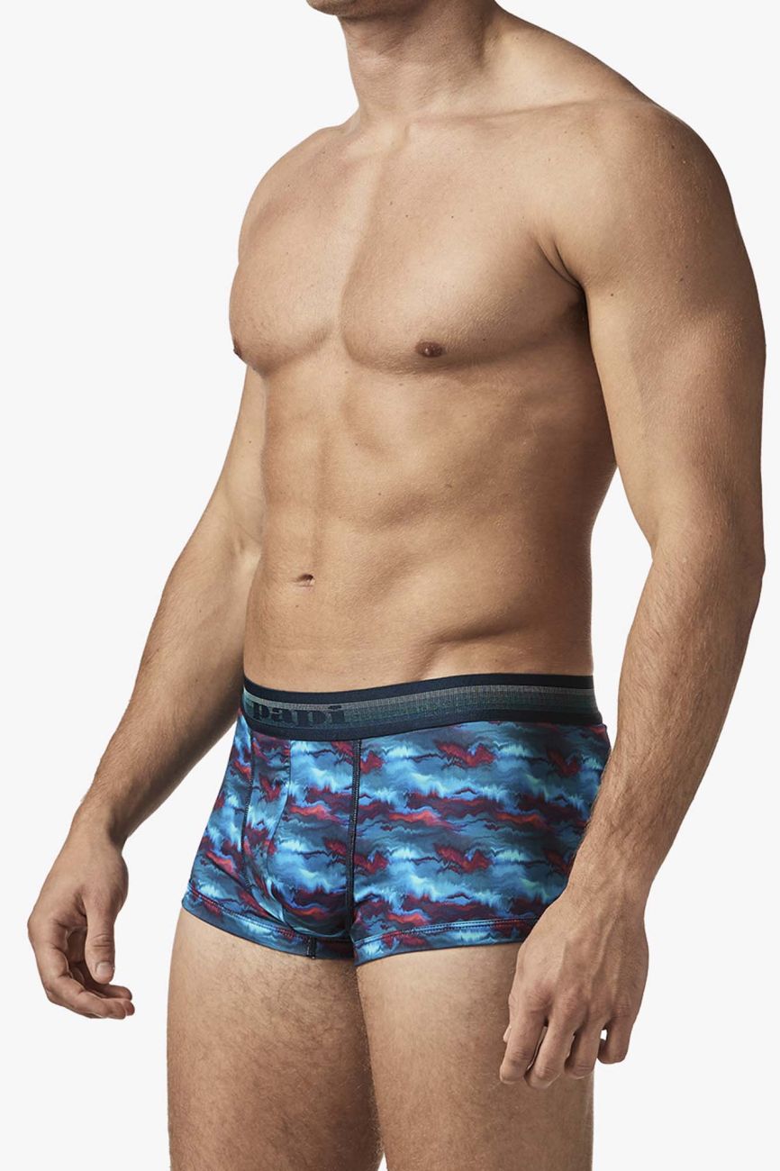 Papi UMPA107 2PK Microflex Performance Trunks Color Blue-Printed