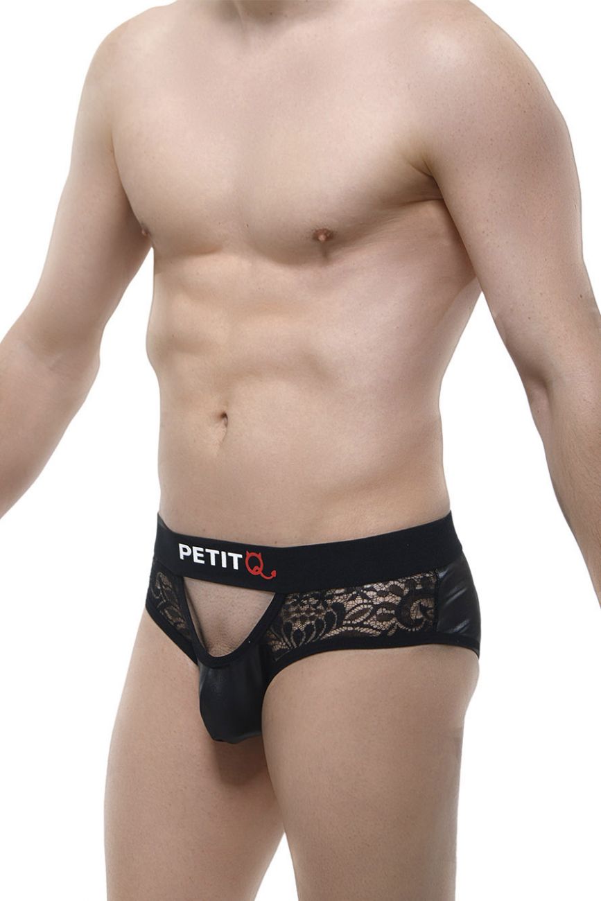 PetitQ PQ180306 Jockstrap Chabanne Color Black - EricSaloDesign.com