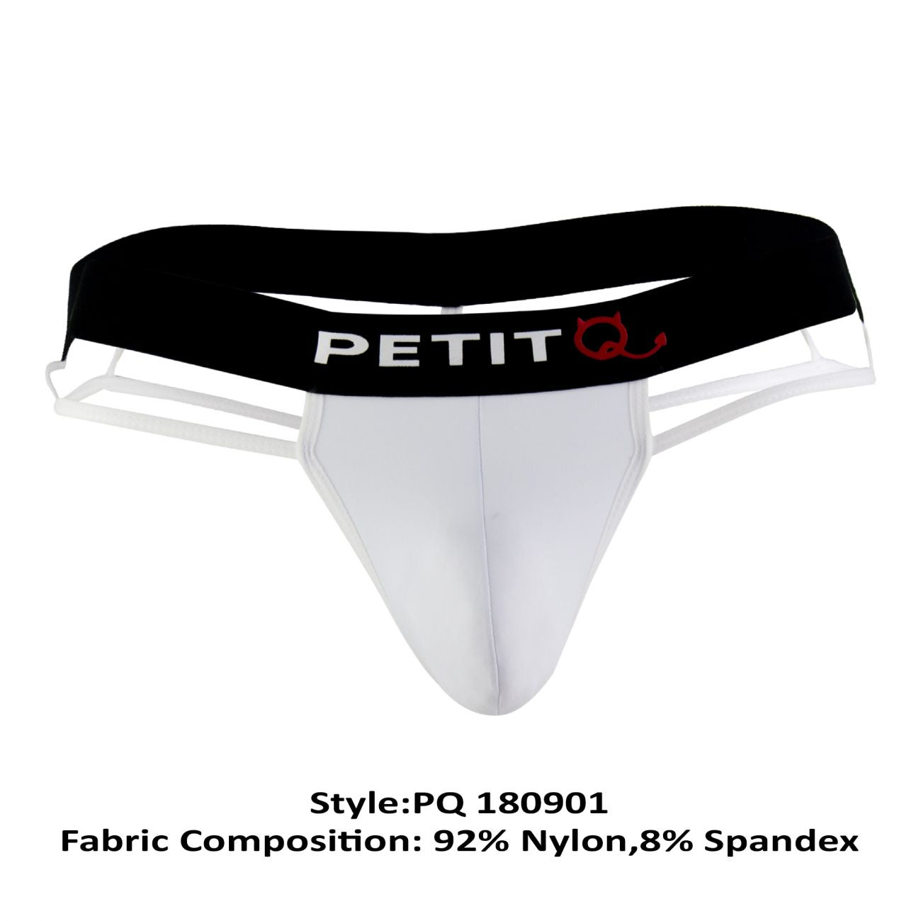 PetitQ PQ180901 Saulx G-String Color White - EricSaloDesign.com