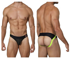 Pikante PIK 0208 Click Athletic Mesh Jockstrap Color Green