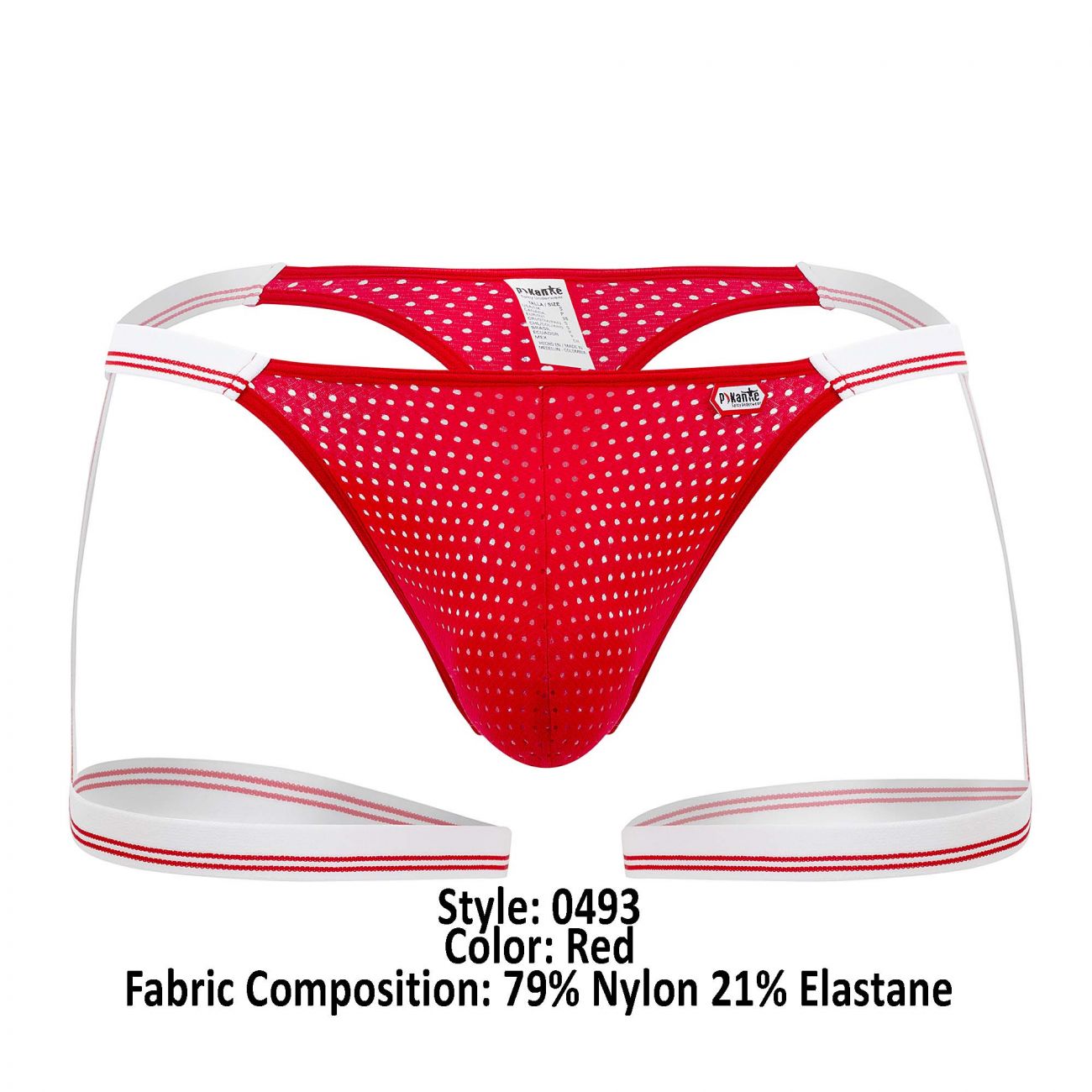 Pikante PIK 0493 Conqueror Thongs Color Red