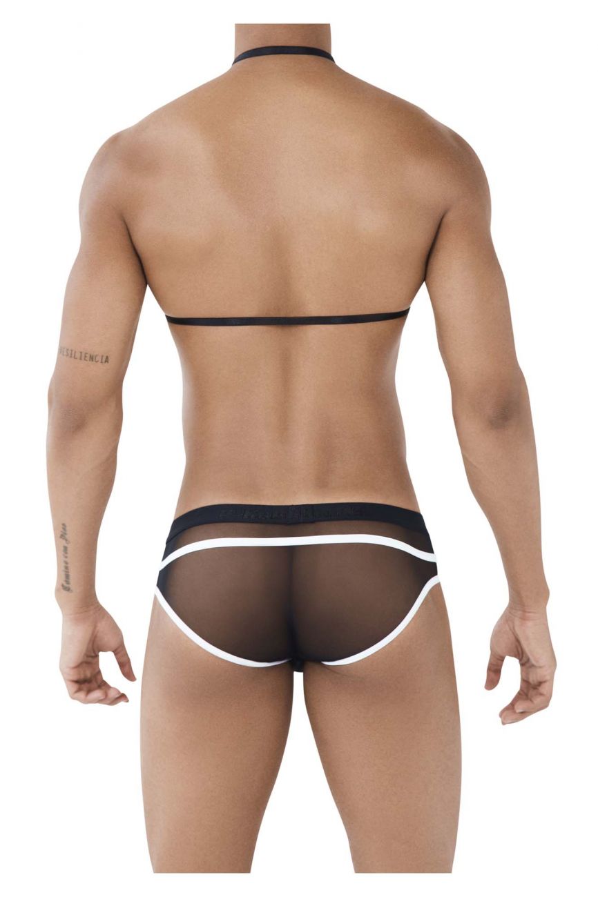 Pikante PIK 0495 Hot Harness Briefs Color Black