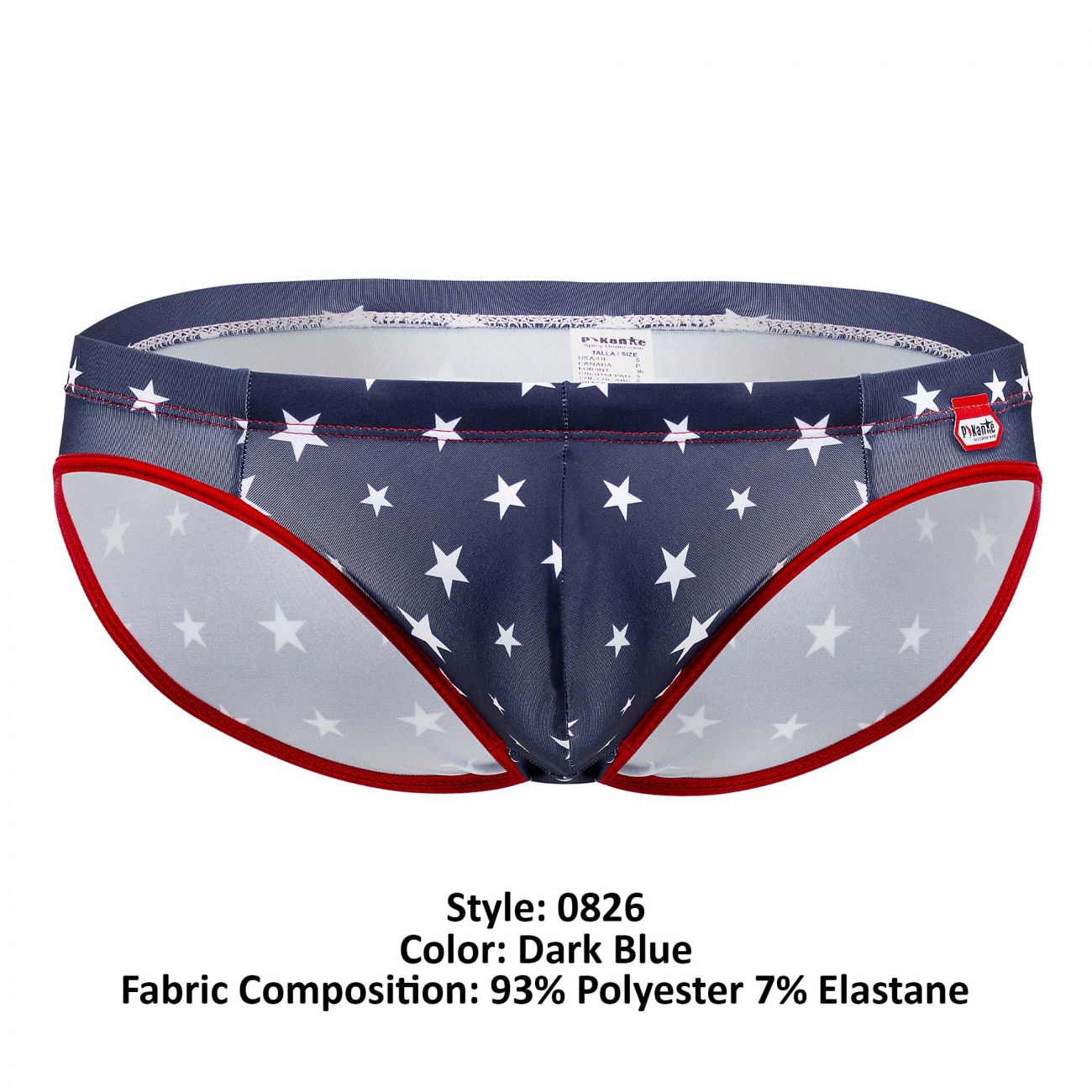 Pikante PIK 0826 Star Briefs Color Dark Blue