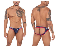 Pikante PIK 0827 Star Jockstrap Color Dark Blue