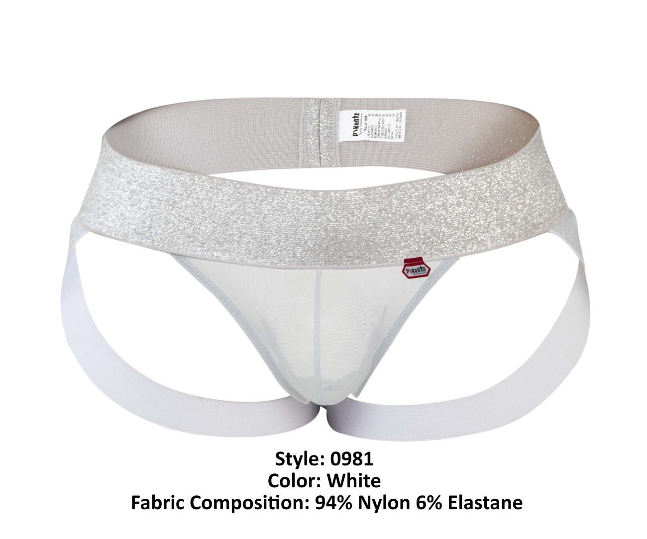 Pikante PIK 0981 Argelia Jockstrap Farbe Weiß