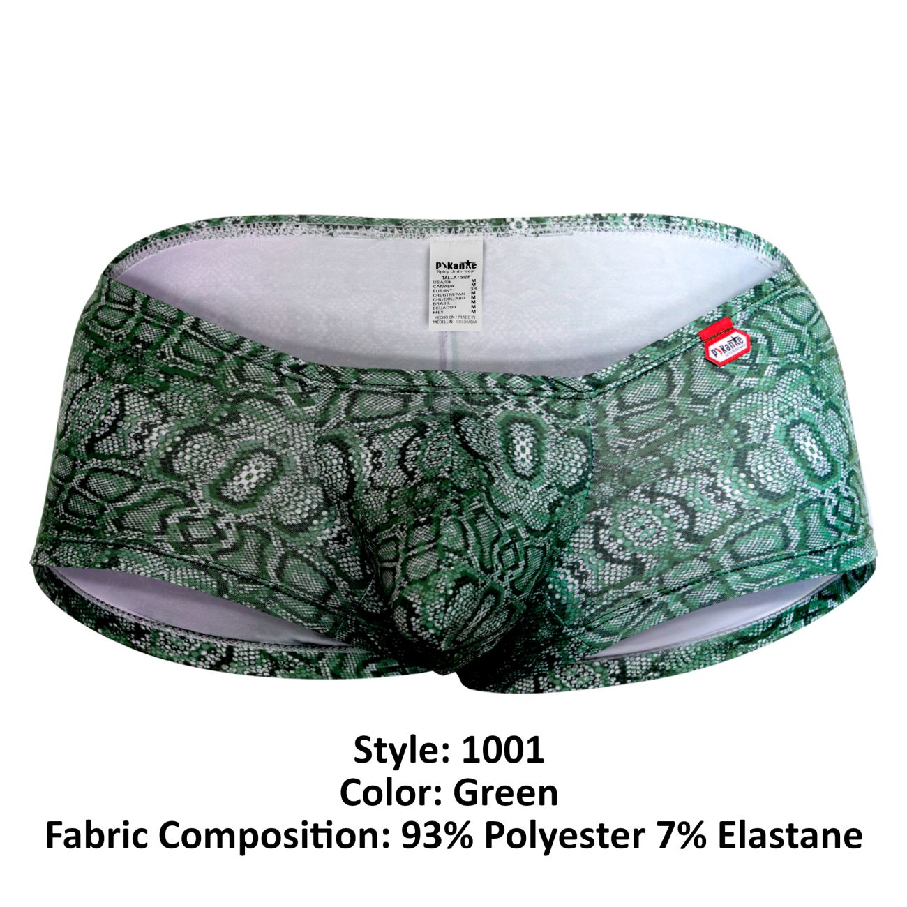 Pikante PIK 1001 Teramo Trunks Color Green