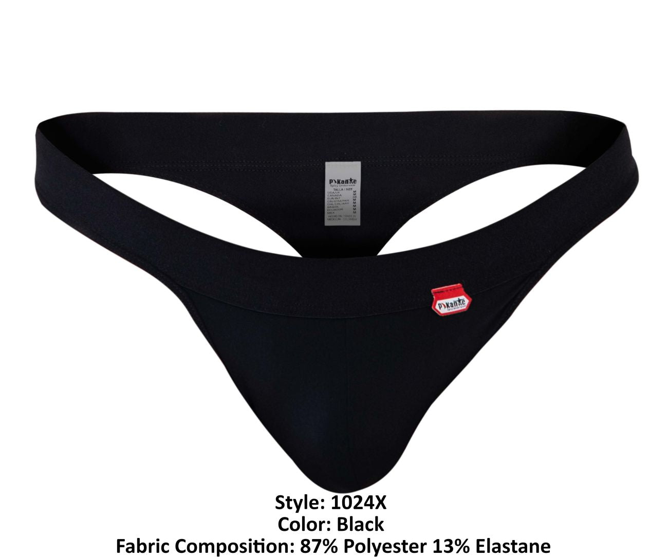 Pikante PIK 1024X Terni Thongs Color Black