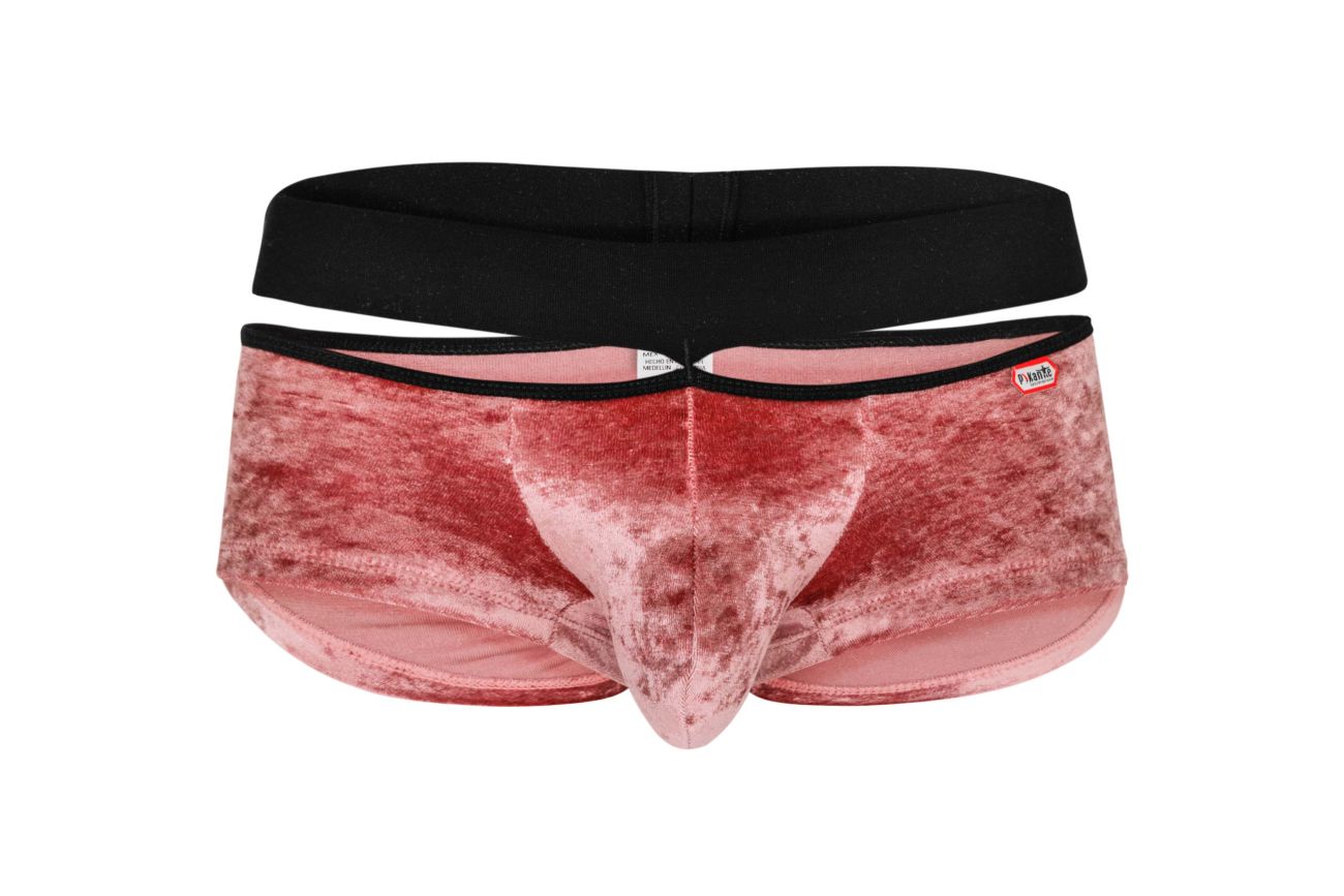 Pikante PIK 1096 Clandestine Velvet Trunks Color Pink