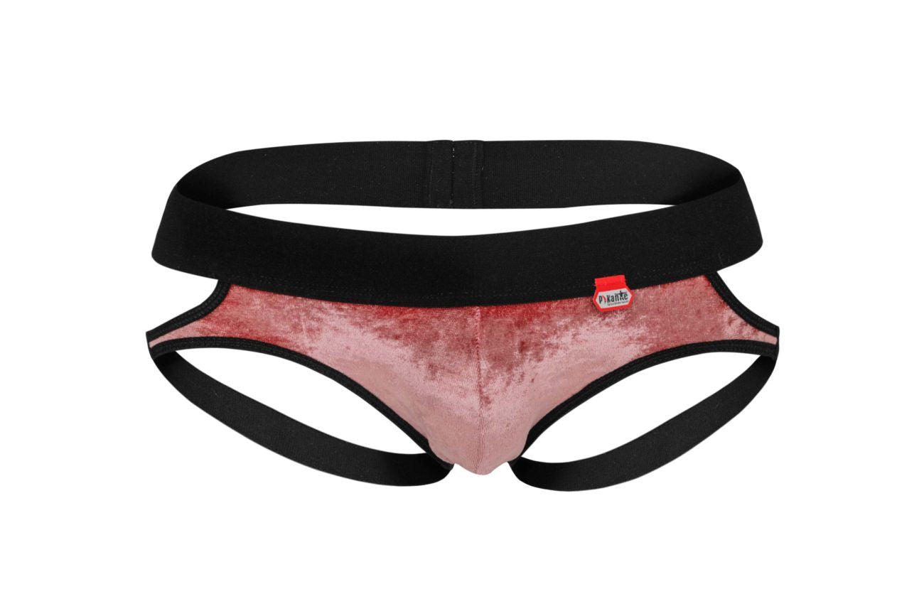 Pikante PIK 1100 Jockstrap Clandestin Velours Couleur Rose