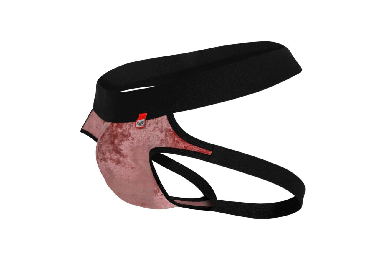 Pikante PIK 1100 Jockstrap Clandestin Velours Couleur Rose