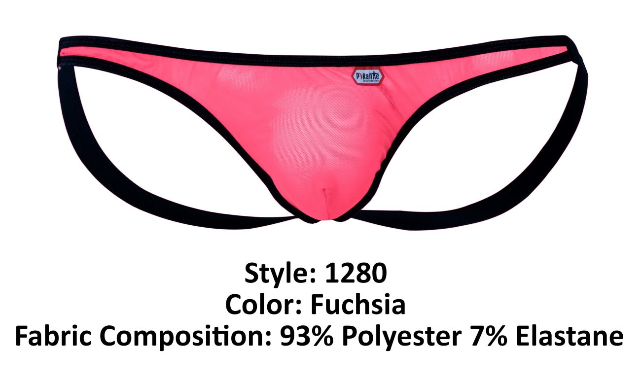 Jockstrap Sonar Pikante PIK 1280 Couleur Fuchsia